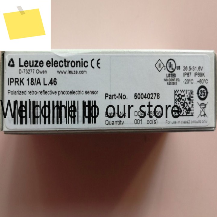 IPRK 18A L.46 50040278 독일 LEUZE 새 제품 제품 이미지