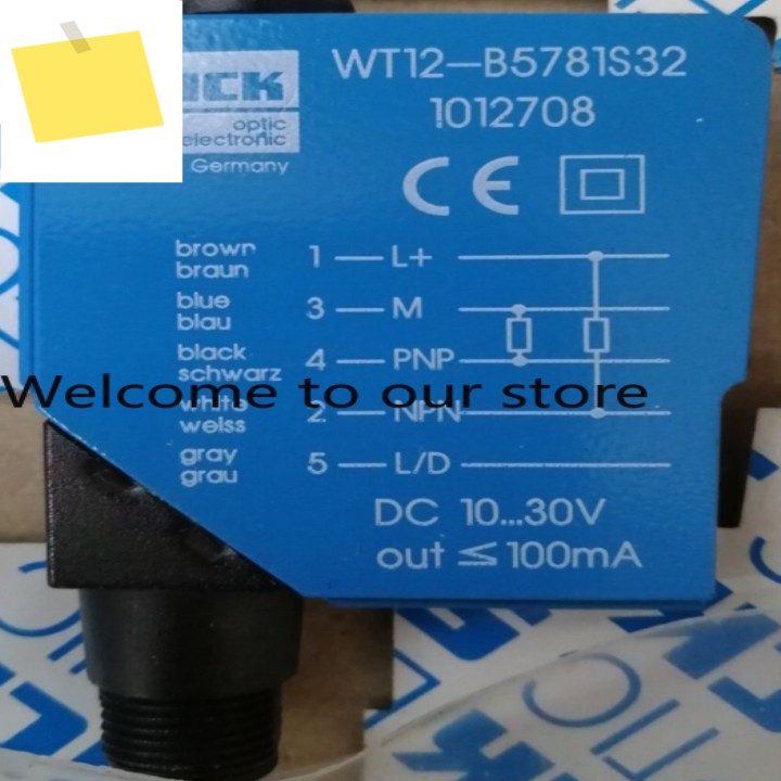 WT12-B5781S32 Sick 1012708 신품 광전 센서 제품 이미지
