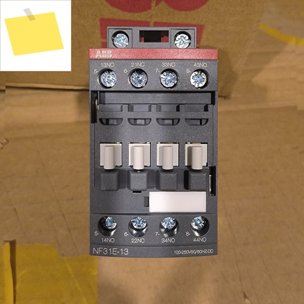 2025년형 ABB 접촉기 NF31E-13 100-250V ACDC 1SBH137001R1331 새 제품 제품 이미지