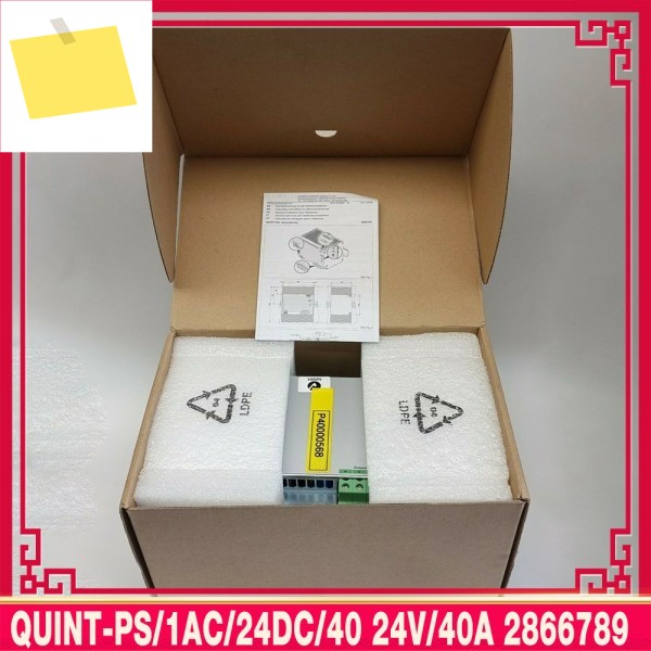 QUINT-PS1AC24DC40 24V40A 2866789 레일 스위칭 전원 공급 장치 고품질 완전 테스트 된 고속 선박 제품 이미지