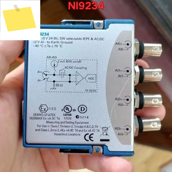 중고 NI9234 수집 모듈 기능 테스트는 정상입니다. 2025년 12월 견적 제품 이미지