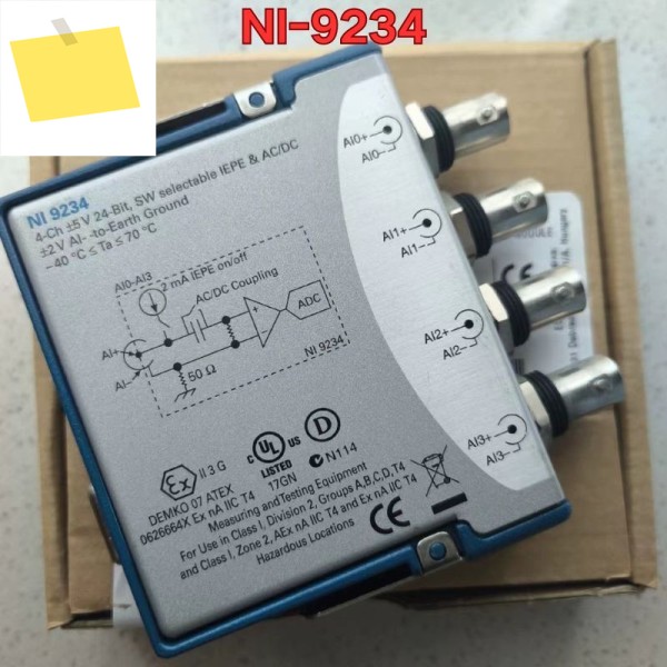 신품 미사용 모듈 NI-9234 2025년 8월 제품 이미지
