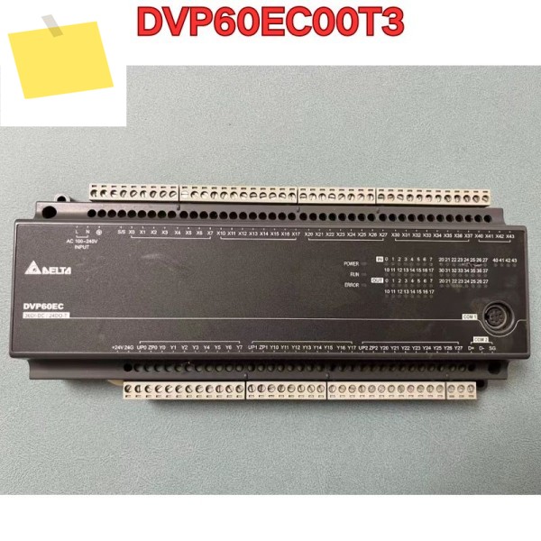 중고 PLC 모듈 DVP60EC00T3 기능 테스트는 정상입니다. 2025년 8월 최신 제품 이미지