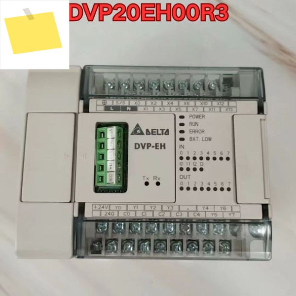 중고 PLC 모듈 DVP20EH00R3 기능 테스트는 정상입니다. 2025년 11월 최신 제품 이미지