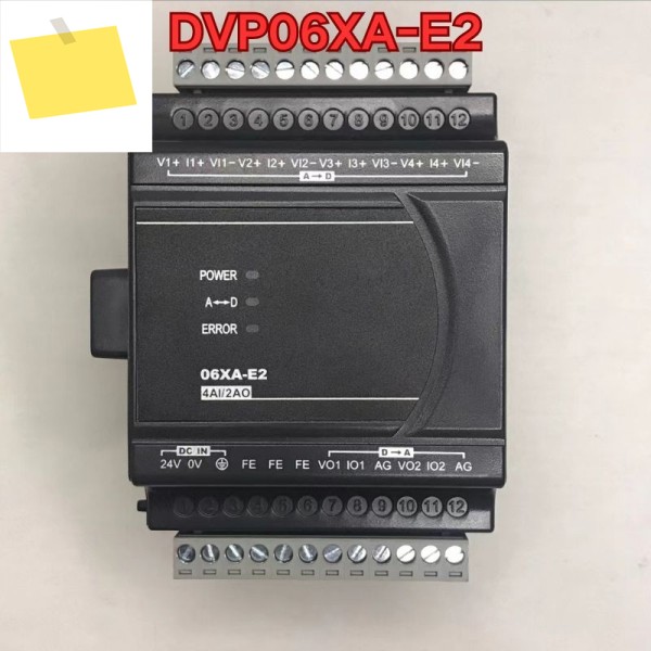 중고 PLC 모듈 DVP06XA-E2 기능 테스트는 정상적인 입니다 제품 이미지