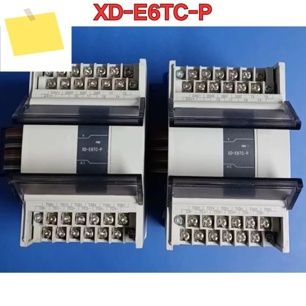 중고 PLC 모듈 XD-E6TC-P 기능 테스트는 정상입니다. 최신 제품 이미지