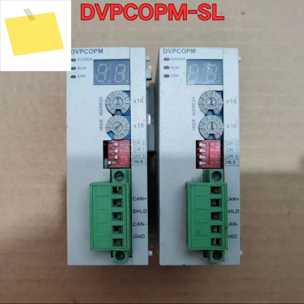 중고 PLC 모듈 DVPCOPM-SL 기능 테스트는 정상입니다. 2025년 11월 최신 제품 이미지