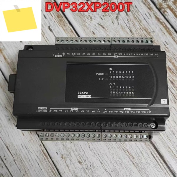 중고 PLC 모듈 DVP32XP200T 기능 테스트는 정상입니다. 2025년 10월 최신 제품 이미지