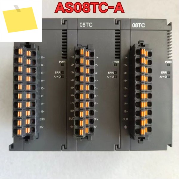 중고 PLC 모듈 AS08TC-A 기능 테스트는 정상입니다. 최신 제품 이미지