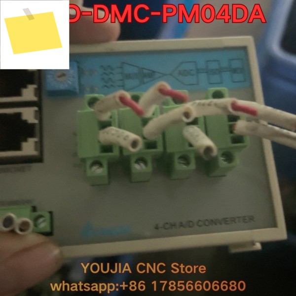 중고 PLC 모듈 ASD-DMC-PM04DA 기능 테스트는 정상입니다. 제품 이미지
