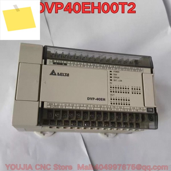 중고 DVP40EH00T2 PLC 컨트롤러의 기능 테스트는 정상입니다. 제품 이미지