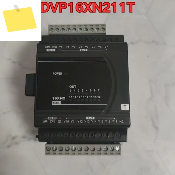 중고 PLC 모듈 DVP16XN211T 기능 테스트는 정상입니다. 최신 제품 이미지