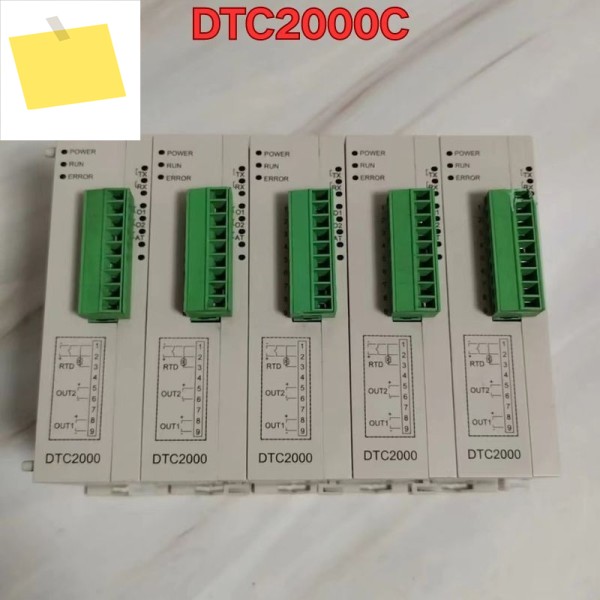 중고 PLC 모듈 DTC2000C 기능 테스트는 정상입니다. 2025년 7월 최신 제품 이미지