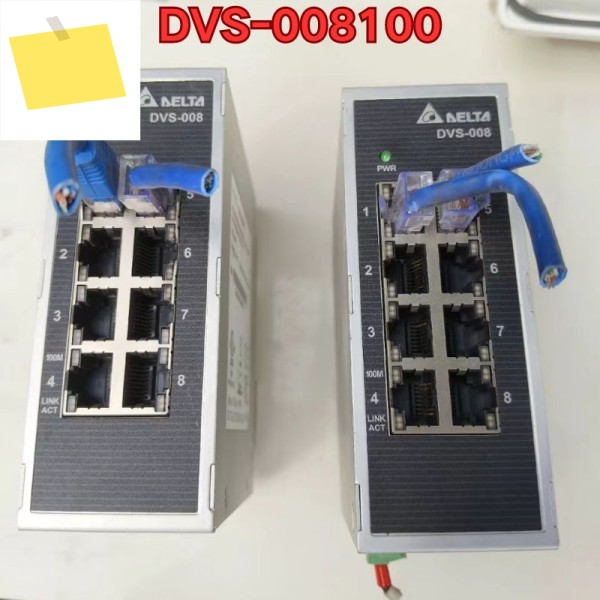 중고 분해된 산업용 네트워크 관리 스위치 DVS-008100은 2025.11에 정상적으로 작동합니다 제품 이미지
