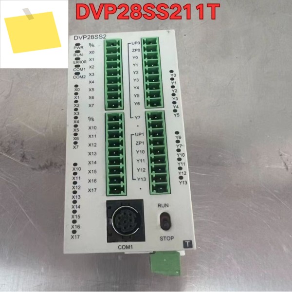 중고 PLC 모듈 DVP28SS211T 기능 테스트는 정상입니다. 제품 이미지