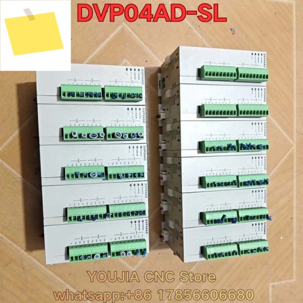 중고 PLC 모듈 DVP04AD-SL 기능 테스트는 정상입니다 제품 이미지