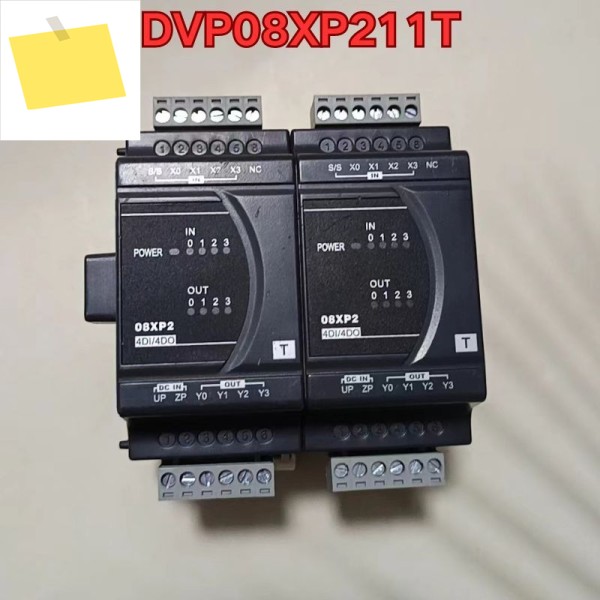 중고 PLC 모듈 DVP08XP211T 기능 테스트는 정상입니다. 최신 제품 이미지