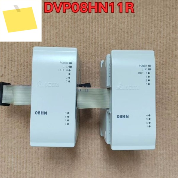 중고 PLC 모듈 DVP08HN11R 기능 테스트는 정상입니다. 2025년 8월 최신 제품 이미지