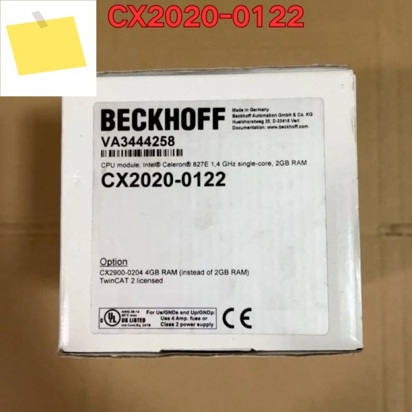 PLC 모듈 CX2020-0122 2025년 11월 제품 이미지