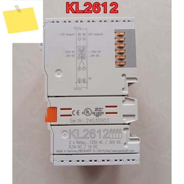 중고 모듈 KL2612 기능 테스트는 정상입니다. 2025년 11월 최신 제품 이미지