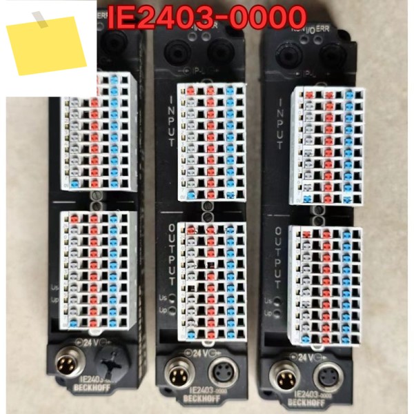 중고 PLC 모듈 IE2403-0000 기능 테스트는 정상입니다. 2025년 8월 최신 제품 이미지