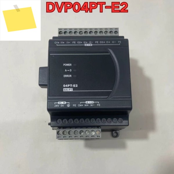중고 PLC 모듈 DVP04PT-E2 기능 테스트는 정상입니다. 최신 제품 이미지