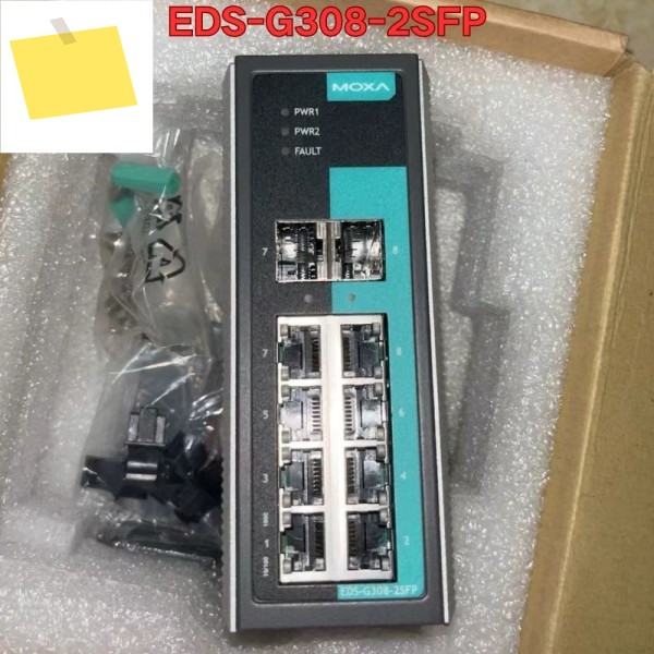 신품 모사 EDS-G308-2SFP 기가비트 산업용 이더넷 스위치 제품 이미지