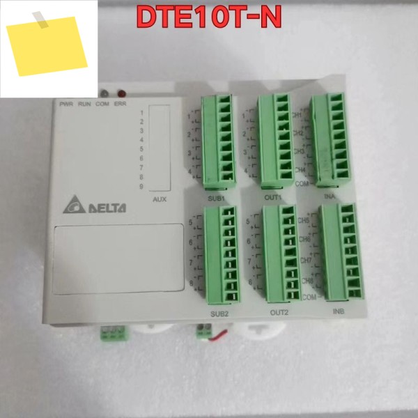 중고 PLC 온도 모듈 DTE10T-N 기능 테스트는 정상입니다. 2025년 10월 최신 제품 이미지