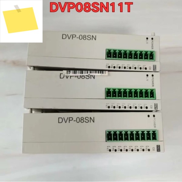 중고 PLC 모듈 DVP08SN11T 기능 테스트는 정상입니다. 제품 이미지