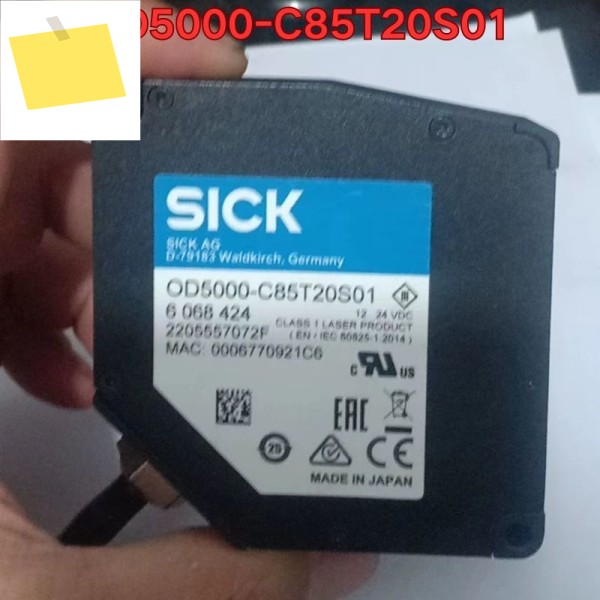 중고 레이저 변위 센서 OD5000-C85T20S01 2025년 8월 제품 이미지