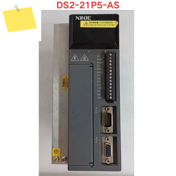 중고 신제 서보 드라이버 DS2-21P5-AS 기능 테스트는 정상입니다. 2025년 10월 최신 제품 이미지