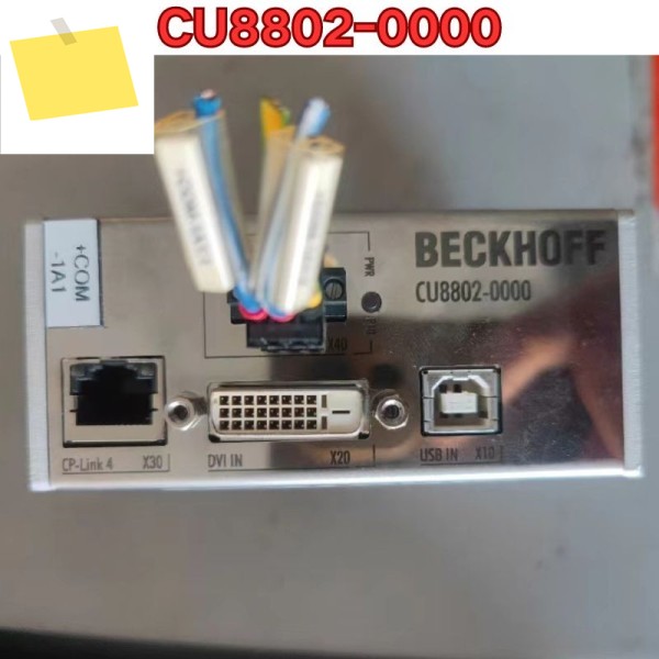 중고 PLC 모듈 CU8802-0000 기능 테스트는 정상입니다. 2025년 11월 최신 제품 이미지