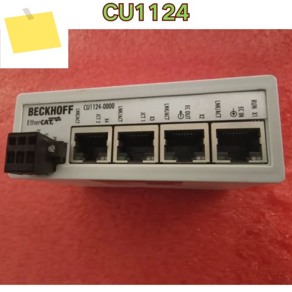 중고 PLC 모듈 CU1124 기능 테스트는 정상입니다. 2025년 11월 최신 제품 이미지