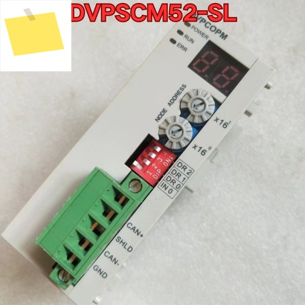 중고 PLC 모듈 DVPSCM52-SL 기능 테스트는 정상입니다. 2025년 11월 최신 제품 이미지
