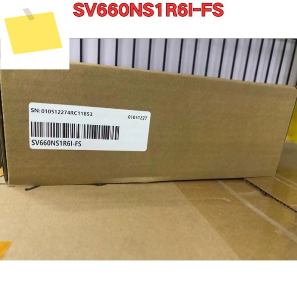 신품 인버터 SV660NS1R6I-FS 서보 드라이브 제품 이미지