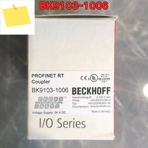 신품 Beckhoff PLC 모듈 BK9103-1006 제품 이미지