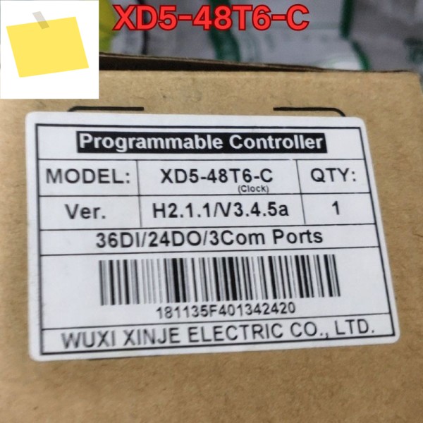 PLC 모듈 XD5-48T6-C 2025년 11월 제품 이미지