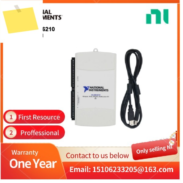 NI USB-6210 779675-01 16비트 250kSs 버스 구동 다기능 DAQ 데이터 수집 카드。 제품 이미지