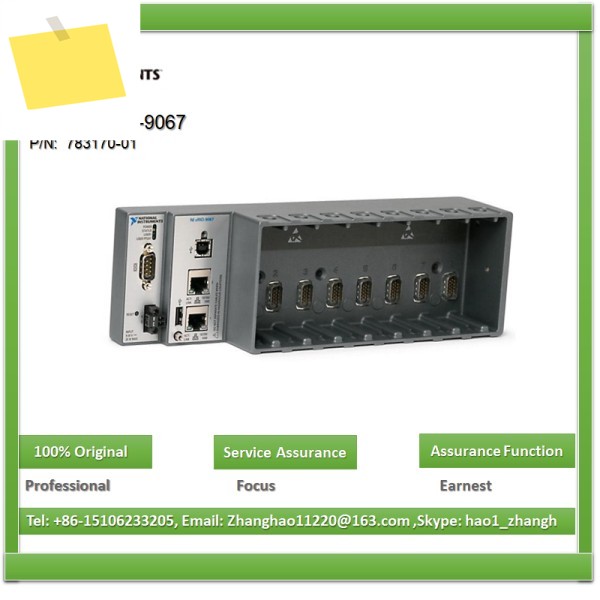 NI cRIO-9067 783170-01 667MHz 듀얼 코어 CPU, 512MB DRAM, 1GB 저장 장치 및 Zynq-7020 FPGA 8슬롯 CompactRIO 컨트롤러 제품 이미지