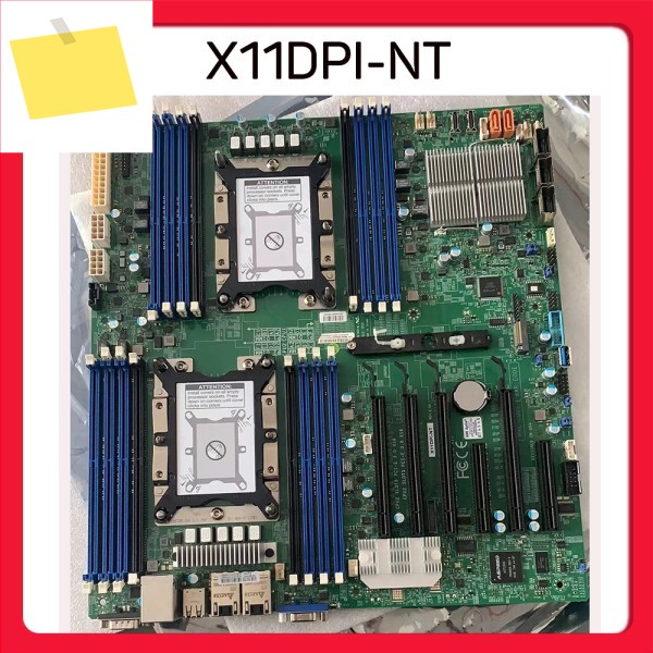 서버 마더보드 듀얼 채널 3647 C621 칩 NVME 10 기가비트 포트 X11DPI-NT 제품 이미지