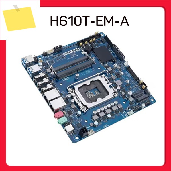 미니 호스트 올인원 ITX1717COM 마더보드 H610T-EM-A 제품 이미지