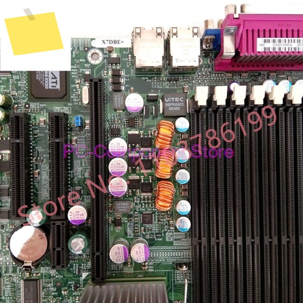 서버 마더보드 X7DBE+ 5000P LGA771 전 테스트 예정 제품 이미지