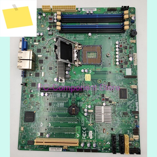 서버 워크스테이션 고신뢰성 LGA1155는 E3-1200 V2 시리즈 X9SCI-LN4를 지원합니다. 제품 이미지