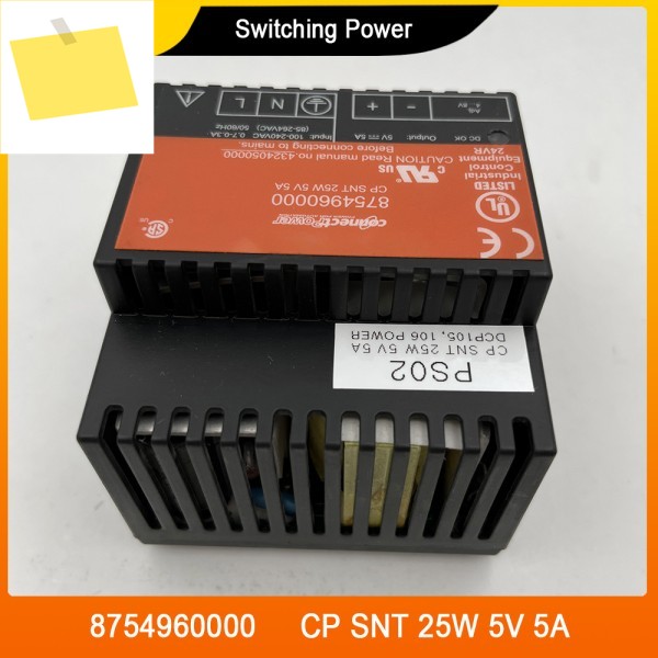 8754960000 CP SNT 25W 5V 5A AC-DC 스위칭 전원 공급 장치 제품 이미지