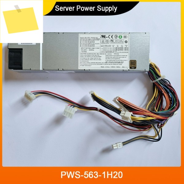 Supermicro PWS-563-1H20 600W 1U 서버 전원 공급 장치용 제품 이미지