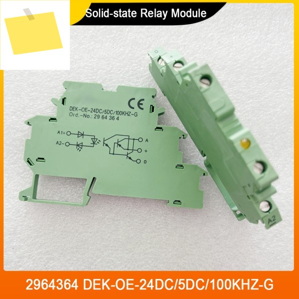 DEK-OE-24DC5DC100KHZ-G 솔리드 스테이트 릴레이 모듈 2964364 제품 이미지