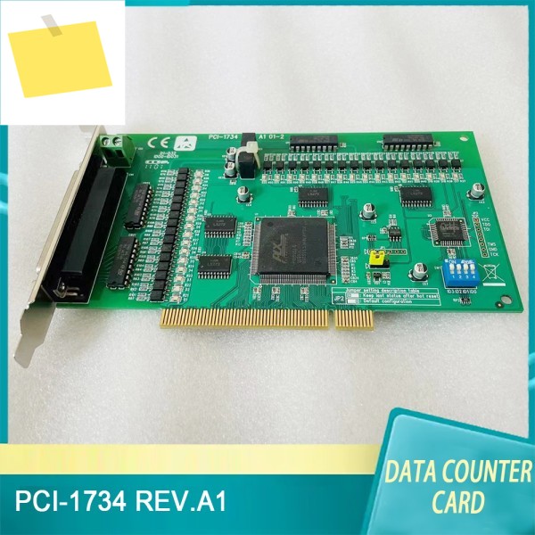 데이터 캡처 카드 PCI-1734 REV.A1 A1 02-1 제품 이미지