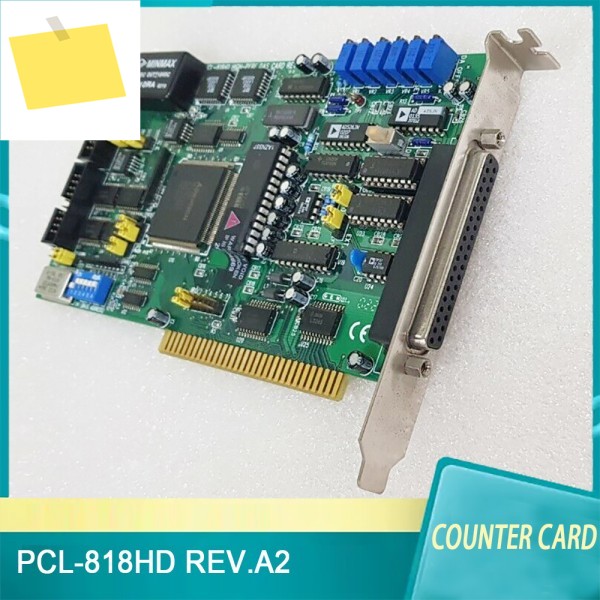 PCL-818HD Advantech 캡처 카드 ISA 슬롯용 REV.A2, 16 웨이 100KHz 다기능 DAS 제품 이미지