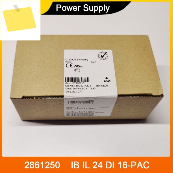 2861250 IB IL 24 DI 16-PAC 디지털 모듈 제품 이미지