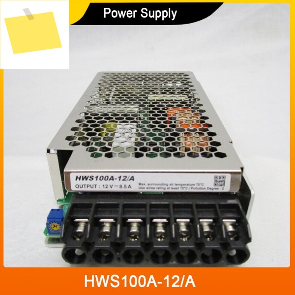 HWS100A-12A 스위칭 전원 공급 장치 입력 100-240Vac 50-60Hz 1.4A 출력 12V 8.5A 제품 이미지